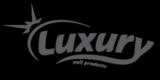 LUXURY NAIL PRODUCTS logo