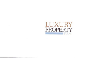LUXURY PROPERTY FIRM logo