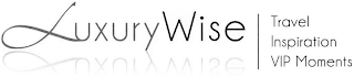 LUXURYWISE TRAVEL INSPIRATION VIP MOMENTS logo