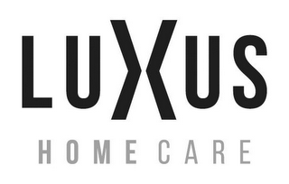 LUXUS HOME CARE logo
