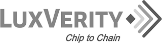 LUXVERITY CHIP TO CHAIN logo