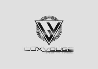 LUXVOUGE WHERE COMFORT MEETS COOL logo