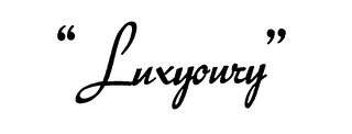 "LUXYOURY" logo