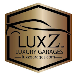 LUXZ LUXURY GARAGES LUXZGARAGES.COM logo