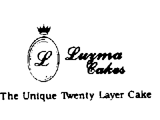 LUZMA CAKES THE UNIQUE TWENTY LAYER CAKE logo