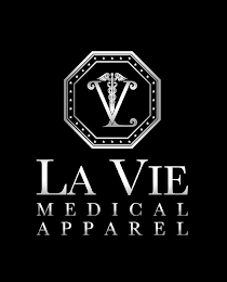 LV LA VIE MEDICAL APPAREL logo