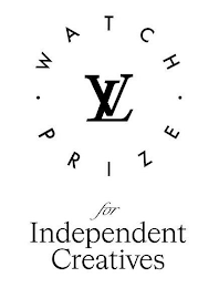 LV · WATCH · PRIZE FOR INDEPENDENT CREATIVES logo