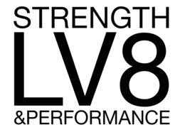 LV8 STRENGTH &PERFORMANCE logo