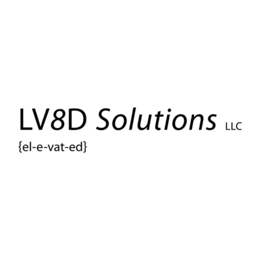 LV8D SOLUTIONS LLC EL-E-VAT-ED logo