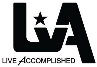 LVA LIVE ACCOMPLISHED logo