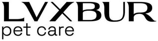 LVXBUR PET CARE logo