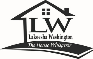 LW LAKEESHA WASHINGTON THE HOUSE WHISPERER logo