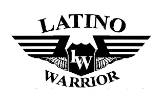 LW LATINO WARRIOR logo