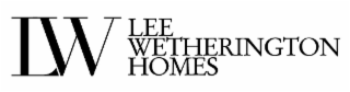 LW LEE WETHERINGTON HOMES logo