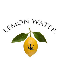 LW, LEMON WATER logo