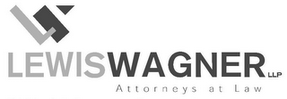LW LEWIS WAGNER LLP ATTORNEYS AT LAW logo