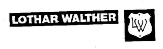 LW LOTHAR WALTHER logo