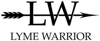 LW LYME WARRIOR logo