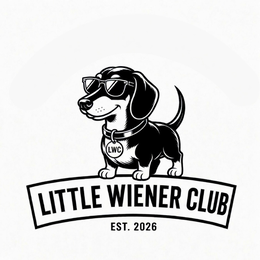 LWC LITTLE WIENER CLUB EST. 2026 logo
