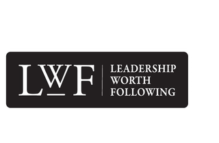 LWF LEADERSHIP WORTH FOLLOWING logo