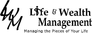 LWM LIFE & WEALTH MANAGEMENT MANAGING THE PIECES OF YOUR LIFE logo