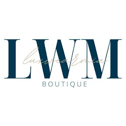 LWM LUXWEARMIA BOUTIQUE logo