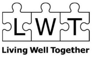 LWT LIVING WELL TOGETHER logo