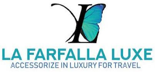 LX FARFALLA LUXE ACCESSORIZE IN LUXURY FOR TRAVEL logo