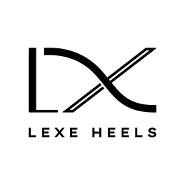 LX LEXE HEELS logo