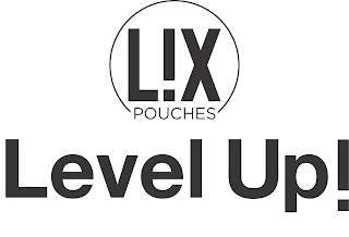 L!X POUCHES LEVEL UP! logo