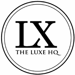 LX THE LUXE HQ logo