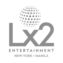 LX2 ENTERTAINMENT NEW YORK MANILA logo