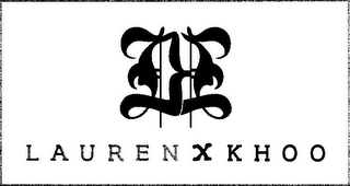 LXK LAUREN X KHOO logo
