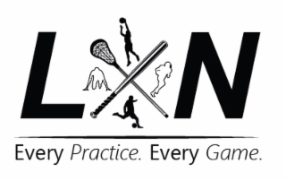 LXN   EVERY PRACTICE. EVERY GAME. logo