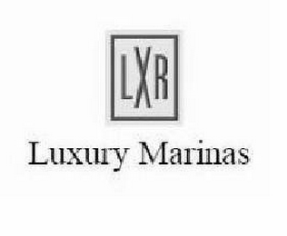 LXR LUXURY MARINAS logo