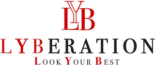 LYB LYBERATION LOOK YOUR BEST logo