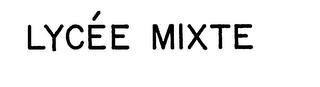 LYCEE MIXTE logo