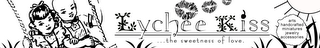 LYCHEE KISS ... THE SWEETNESS OF LOVE. ARTS HANDCRAFTED MINIATURES JEWELRY ACCESSORIES logo