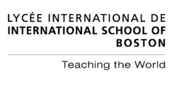 LYCÉE INTERNATIONAL DE INTERNATIONAL SCHOOL OF BOSTON TEACHING THE WORLD logo