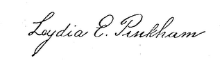 LYDIA E PINKHAM logo