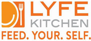 LYFE KITCHEN FEED. YOUR. SELF. logo