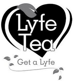 LYFE TEA GET A LYFE logo