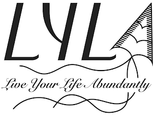 LYLA LIVE YOUR LIFE ABUNDANTLY logo