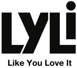 LYLI LIKE YOU LOVE IT logo