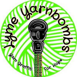 LYME YARNBOMBS YARN GRAFFITTI FOR HOPE logo