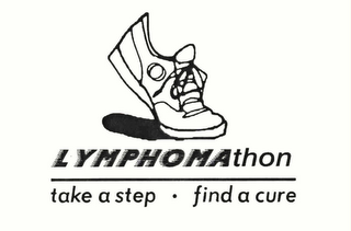 LYMPHOMATHON TAKE A STEP FIND A CURE logo