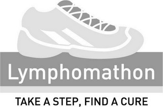 LYMPHOMATHON TAKE A STEP, FIND A CURE logo