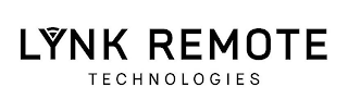 LYNK REMOTE TECHNOLOGIES logo