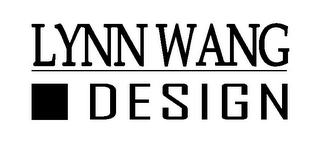 LYNN WANG DESIGN logo