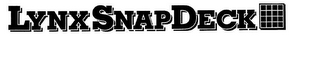 LYNX SNAP DECK logo